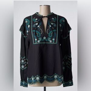 Twinset  Milano by Simona Barbieri lux boho peasant top cottagecore. NWT 40